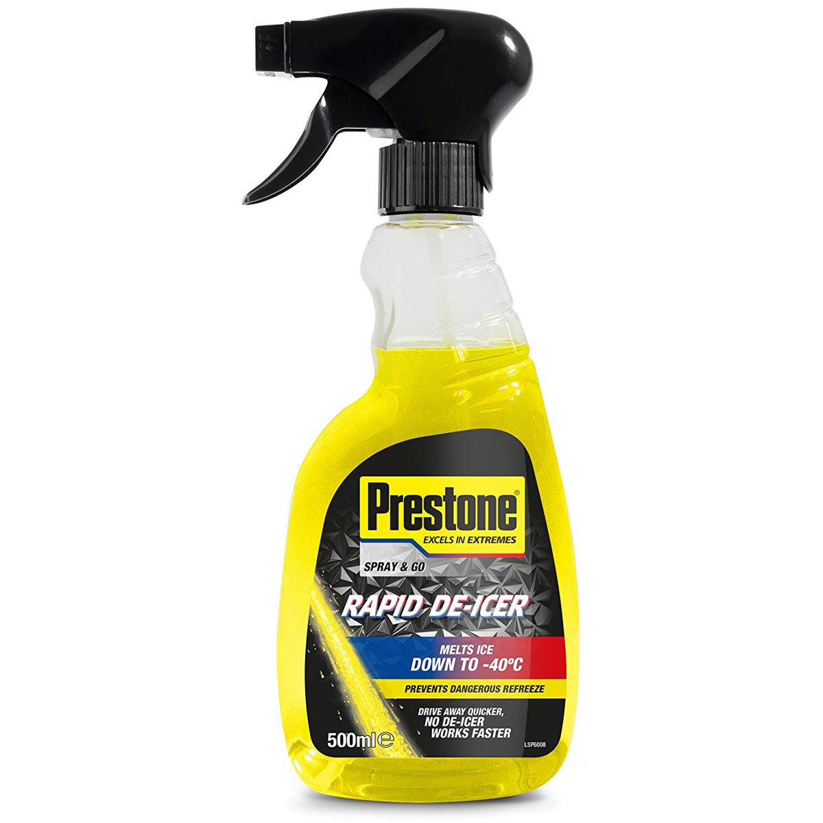 Prestone De-Icer 500ml Trigger Spray - Yellow – The Motohut
