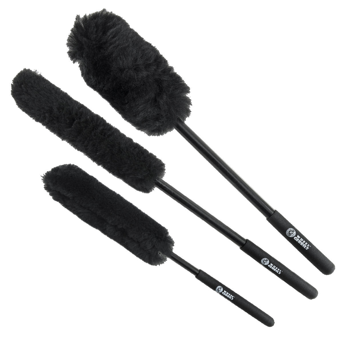 Chemical Guys Extended Reach Wheel Brushes 3 Pack