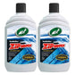 Turtle Wax Zip Wax Concentrated Car Wash Shampoo with Carnauba Wax - 500ml x 2