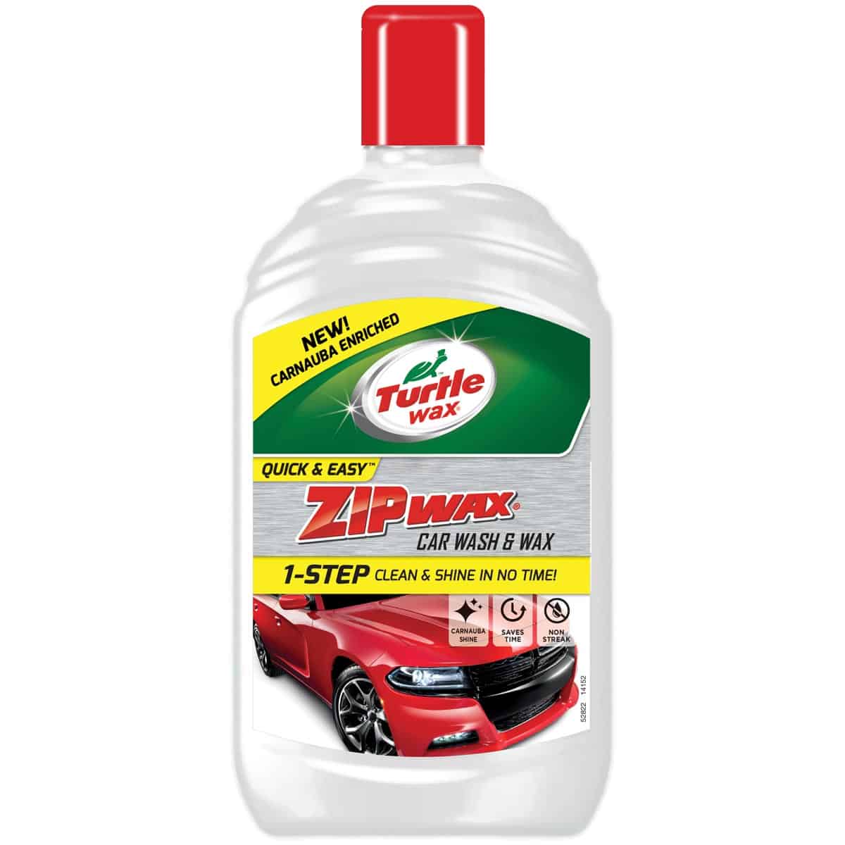 Turtle Wax Zip Super Concentrated Car Wash Shampoo & Wax - 500ml, The  Motohut