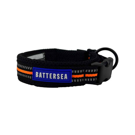 The Battersea Reflective Dog Collar: Let your furry friend shine with the eye-catching Battersea Reflective Dog Collar  -- Collar Brand