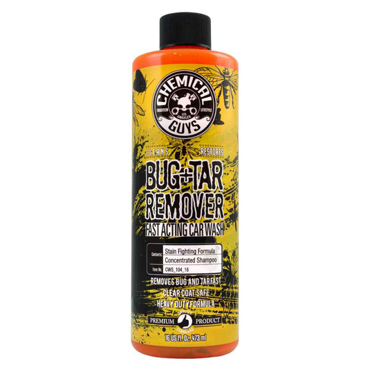 Chemical Guys Bug and Tar Heavy Duty Car Wash Shampoo - 16oz bottle