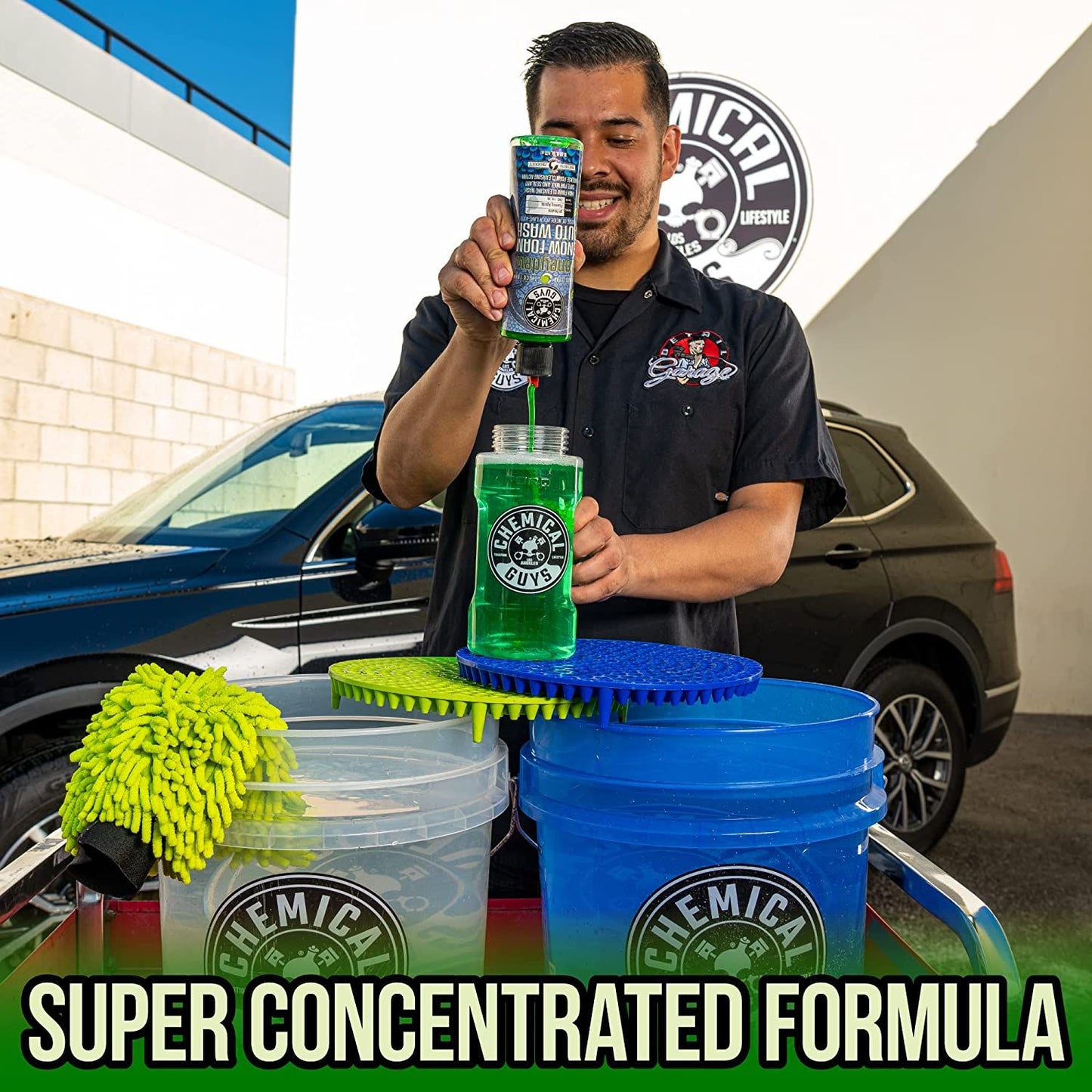 Chemical Guys Honeydew Snow Foam: The latest in snow foam pre-wash technology - super concentrated formula