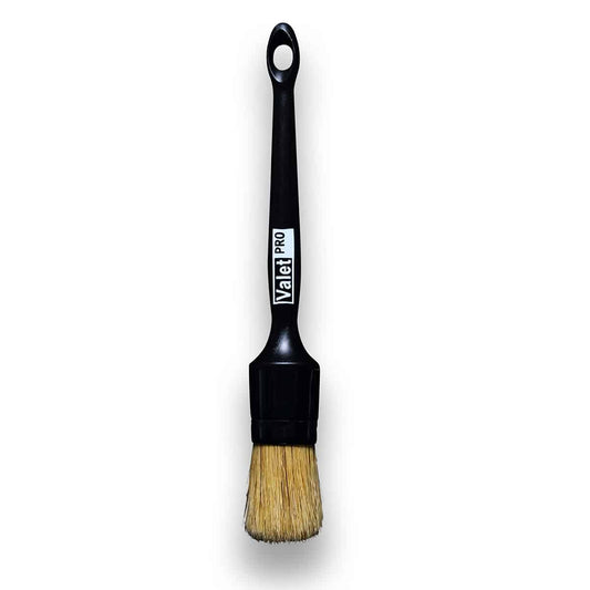 ValetPRO Exterior Detailing Brush: A stiffer detailing brush cleaning in corners & applying trim restorers