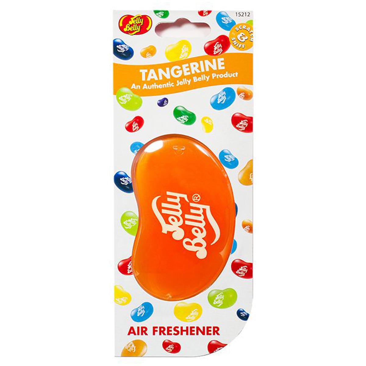 Super strong in the smell department! The Jelly Belly 3D Gel hanging car & home air freshener packs a punch when it comes to fragrance. Make your car journey or home more enjoyable with a scent just how you like it.