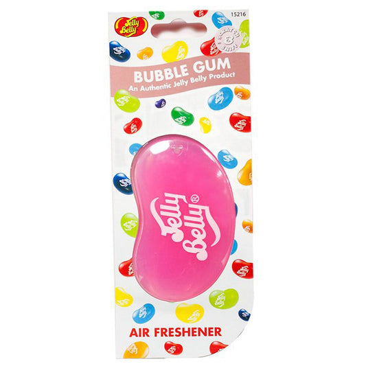 Super strong in the smell department! The Jelly Belly 3D Gel hanging car & home air freshener packs a punch when it comes to fragrance. Make your car journey or home more enjoyable with a scent just how you like it.