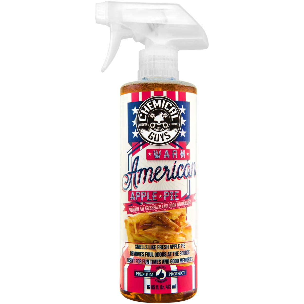Car Air Freshener Chemical Guys American Apple Pie Air Freshener - 16oz Bottle