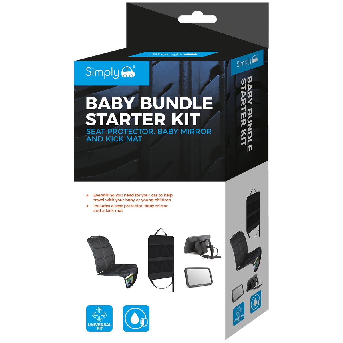 Simply Baby Bundle Starter Kit - Black