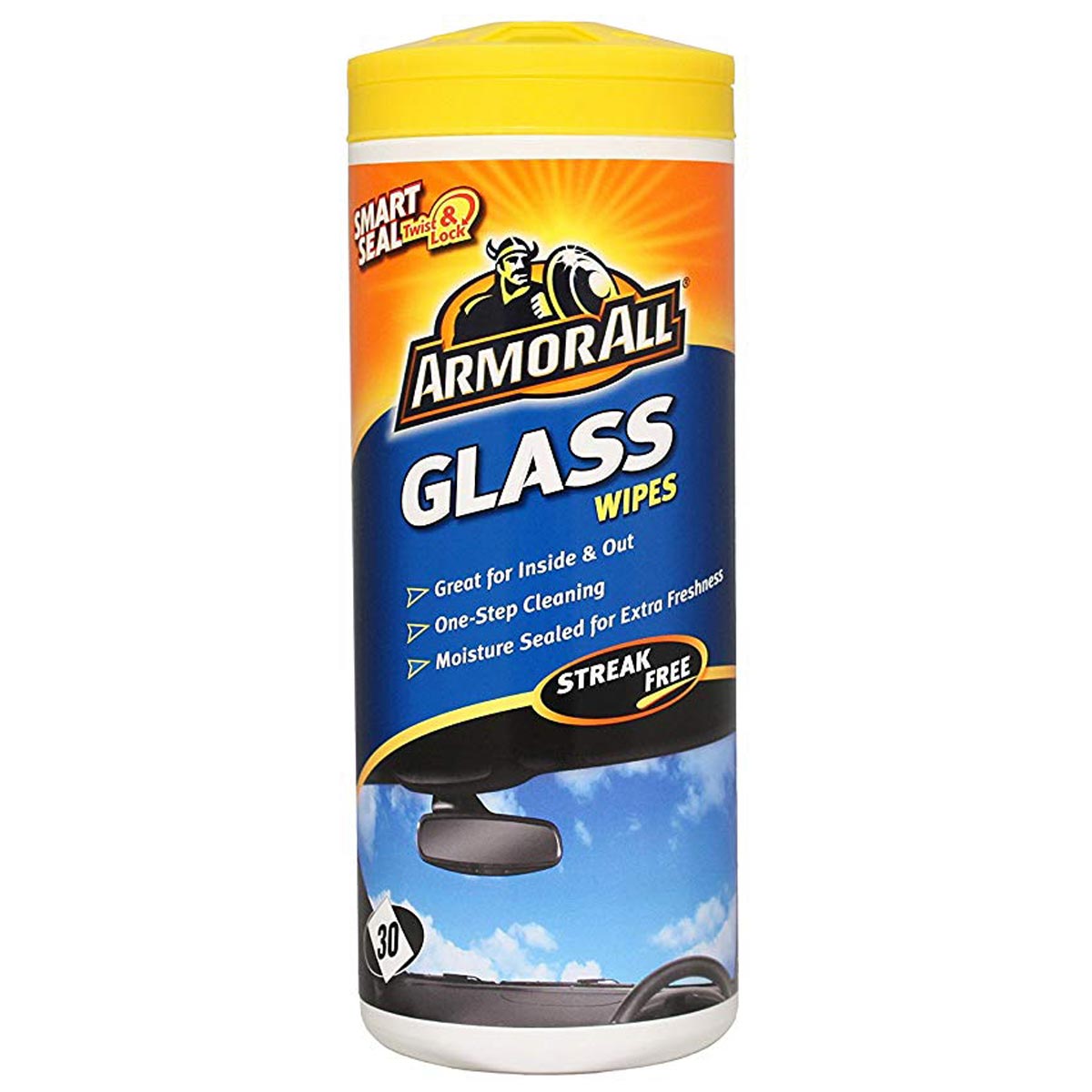 Armor All Glass Wipes - 30 Wipes Pack