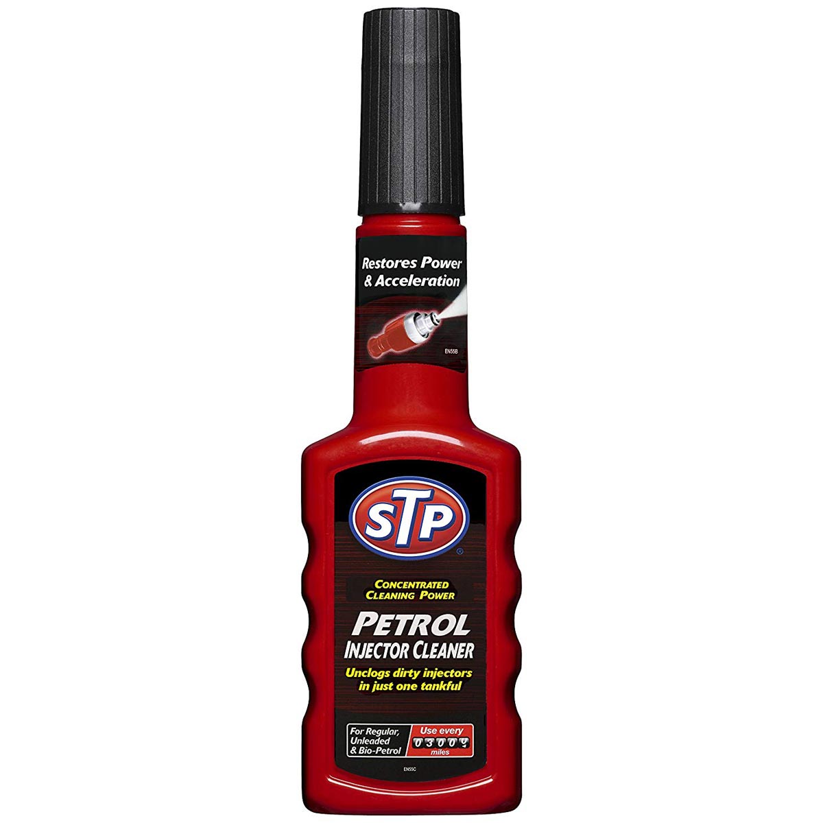 STP Petrol Injector Cleaner & Restorer 3000 Miles - 200ml