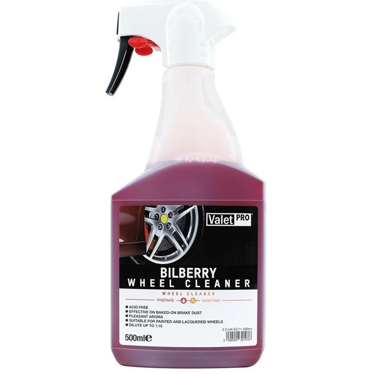 ValetPRO Bilberry Car Wheel Cleaner Acid-free - 500ml Spray