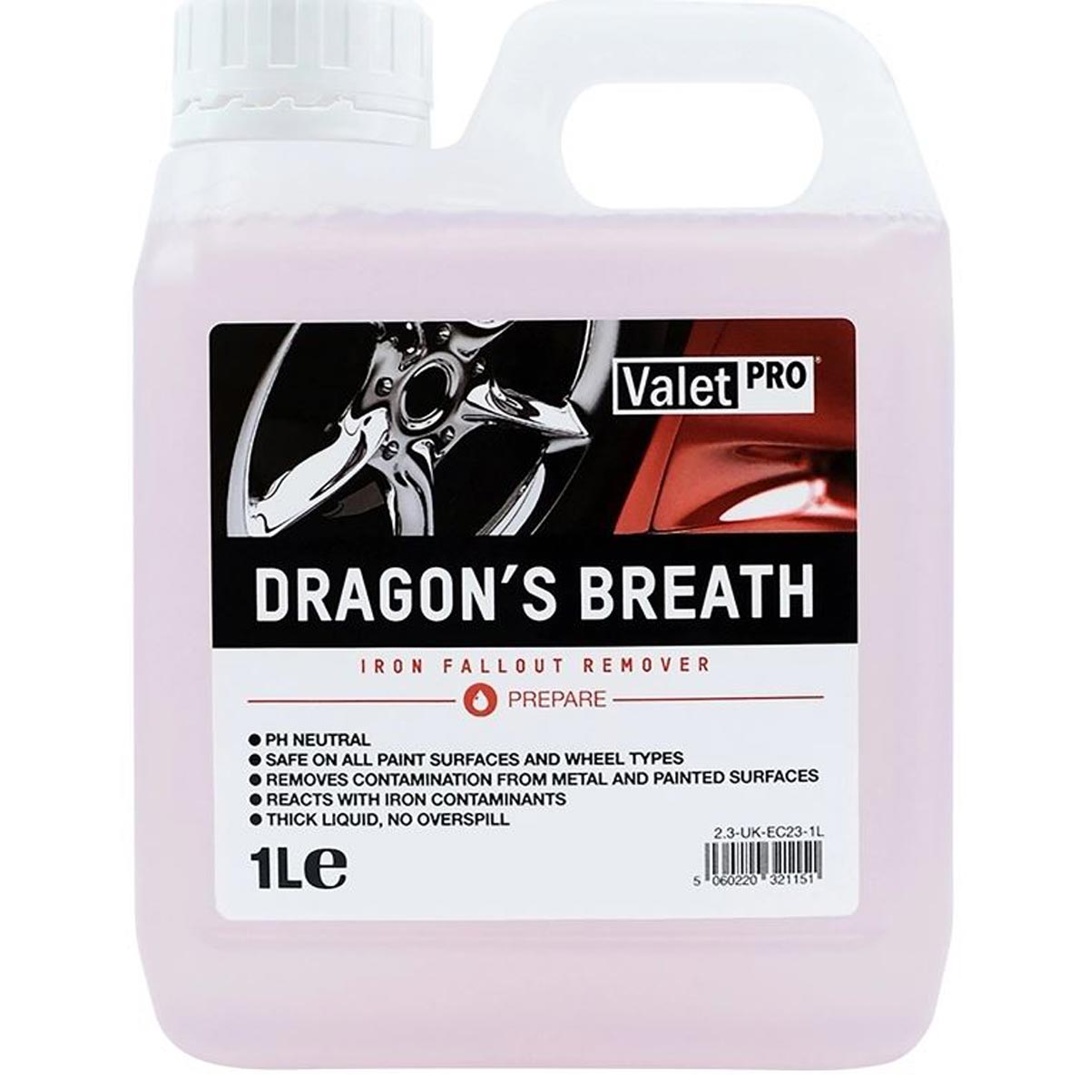 ValetPRO Dragons Breath Car Wheel Cleaner - 1L