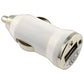 Simply Single USB Car Charger - White