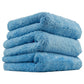 Chemical Guys Happy Ending Microfiber Towel 16x16 Inch 3pk - Blue