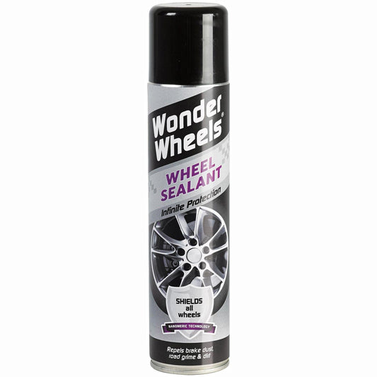 Seal your wheels with the Wonder Wheels Wheel Sealant &amp; keep your rims and alloys cleaner for longer