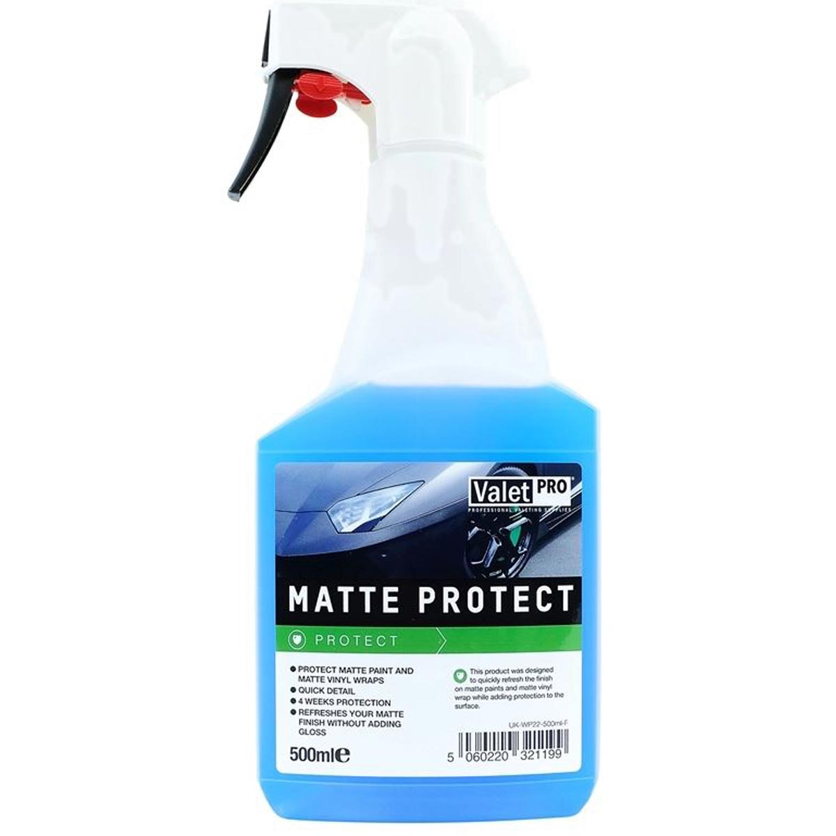 ValetPRO Matt Protect 500ml - Blue