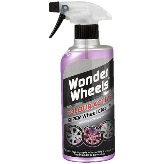 Wonder Wheels Colour Active Wheel Cleaner 600ml - Clear