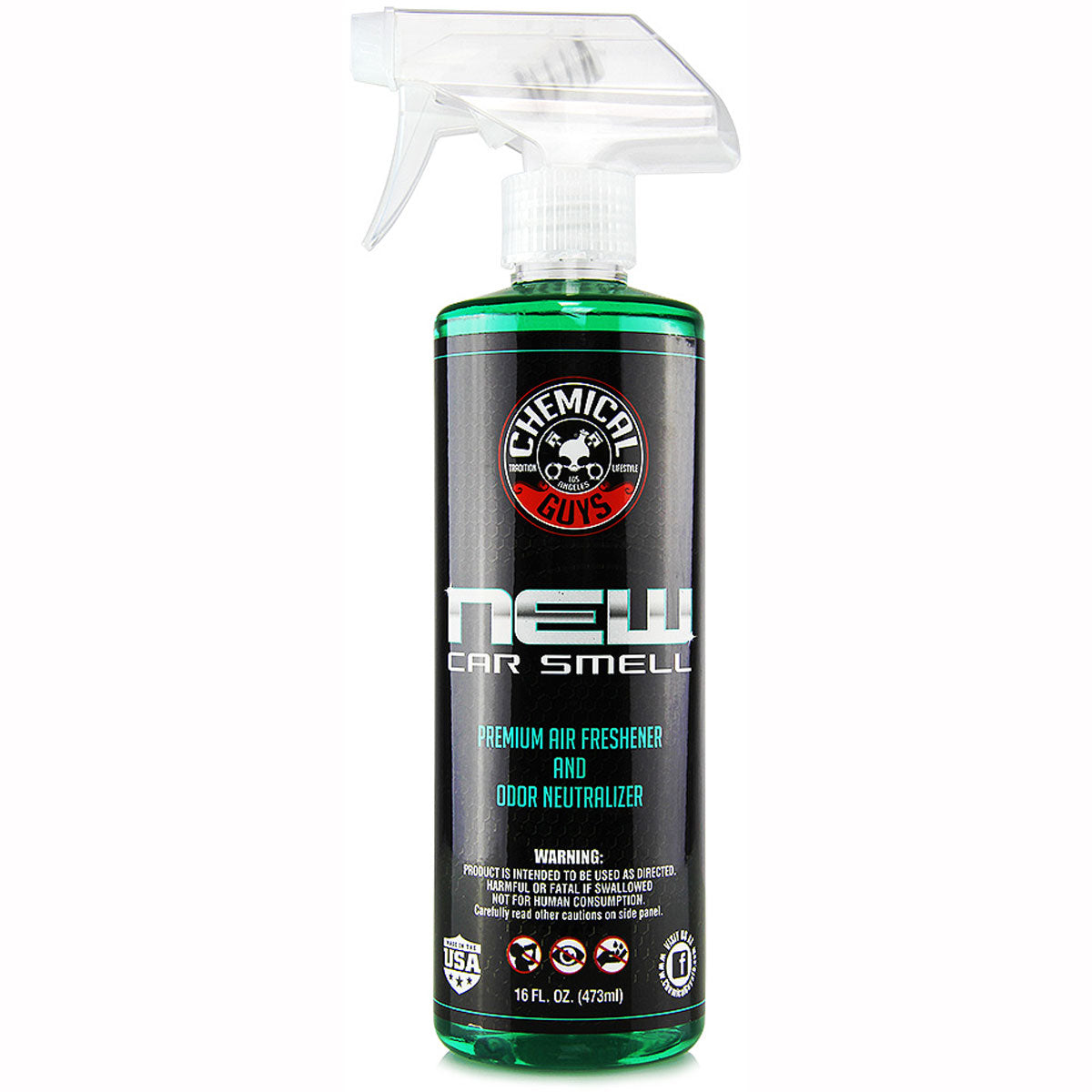 Chemical Guys New Car Smell Premium Air Freshener: Their best-selling car scent