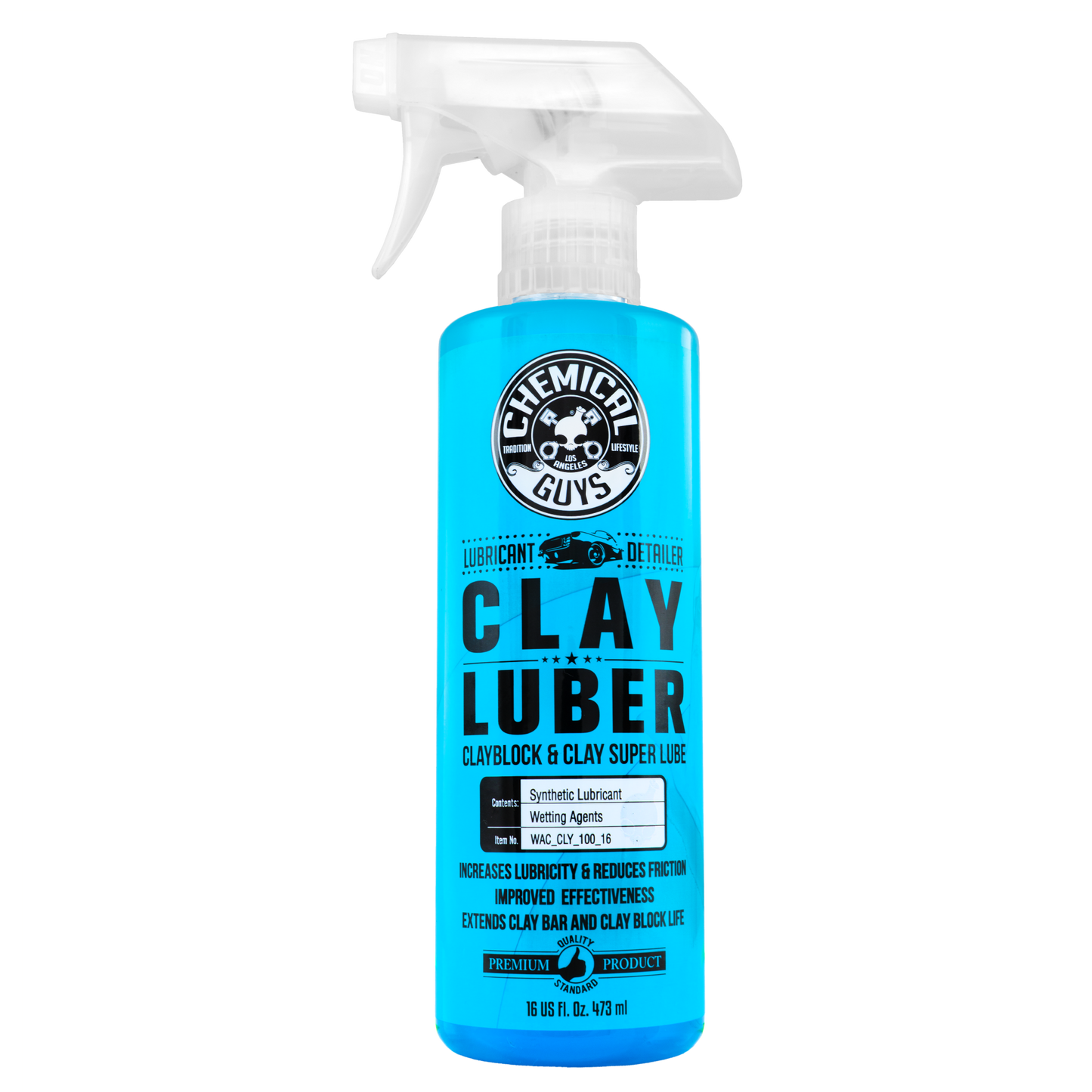 Chemical Guys Clay Luber - Clay Bar Lubricant - 16oz bottle