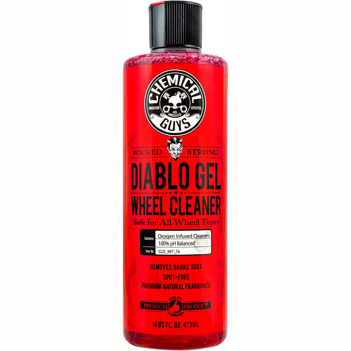 Chemical Guys Diablo Gel Wheel & Rim Cleaner Concentrated: Tough on dirt, pH-neutral on alloys & rims!