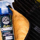 The Chemical Guys HydroCharge spray delivers a candy shine with the extreme hydrophobic properties ceramic coating provides. 