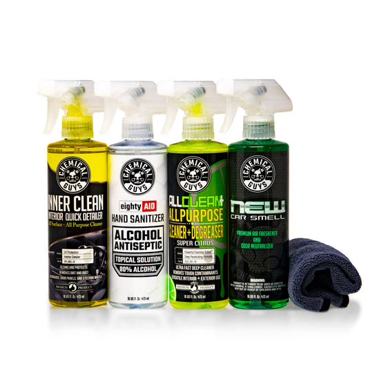 Chemical Guys Interior Clean Kit - Decontaminate and Protect