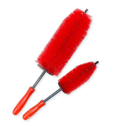 Chemical Guys Red Rocket Wheel Brushes: Scratchless wheel brush for cleaner alloys, faster
