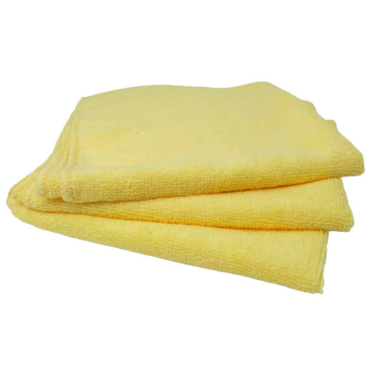 Chemical Guys Ultra Fine Microfiber Towels 16"x16" - 3pk: Ideal for interior cleaning