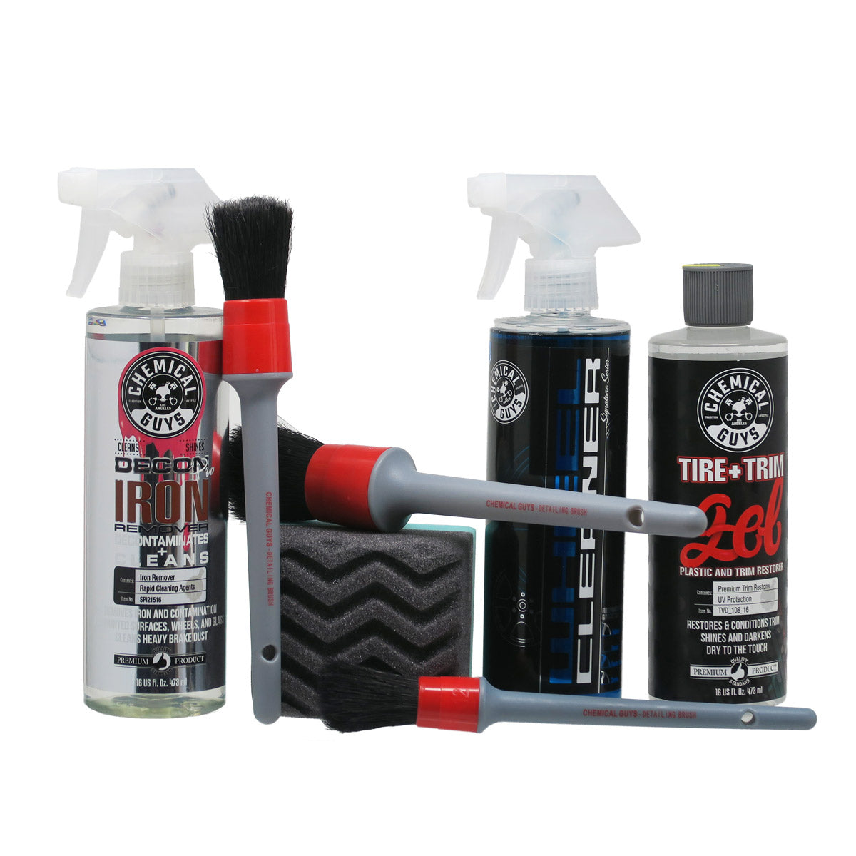 Chemical Guys Wheel Care Kit - Wheel Cleaning Products
