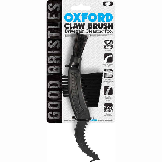 Oxford Claw Brush Drivetrain Cleaning Tool - Black/Blue