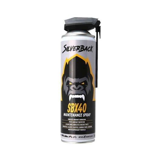 Silverback Maintenance Spray: A general purpose maintenance spray that is great at displacing water from metals after cleaning