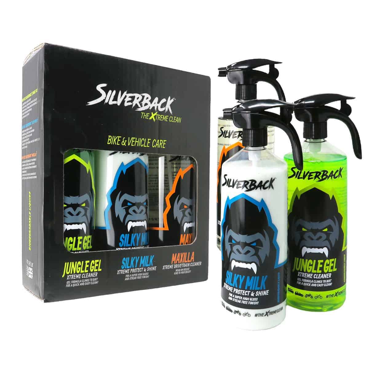 Silverback Motorcycle Cleaning Gift Box: The 3 essential treatments for your motorcycle & dirtbike to come up clean, fast 2