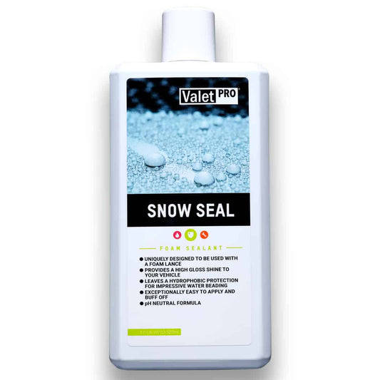 ValetPRO Snow Seal Hydrophobic Coating + High Gloss Finish: front of bottle
