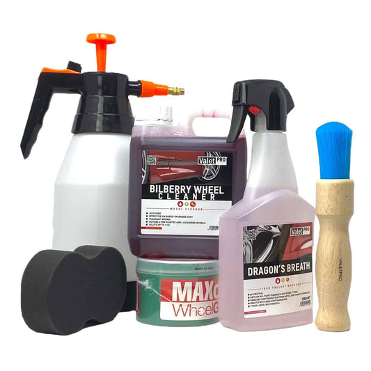 Alloy Wheel Cleaning Kit 2: Clean & protect heavily contaminated wheels