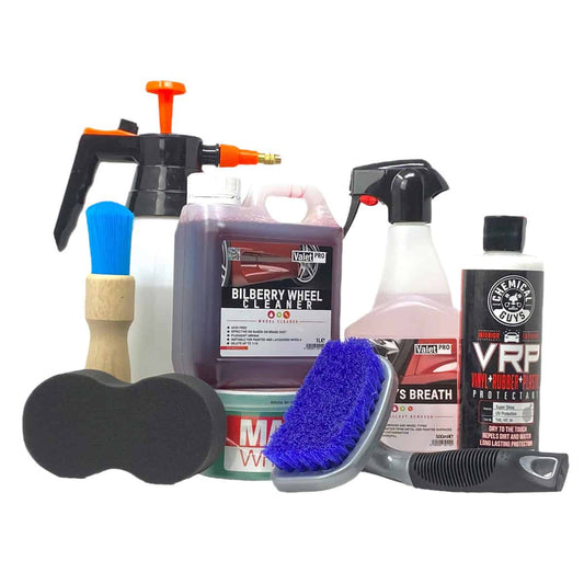 Alloy Wheel Cleaning Kit 3: Your complete kit for wheels & tyres